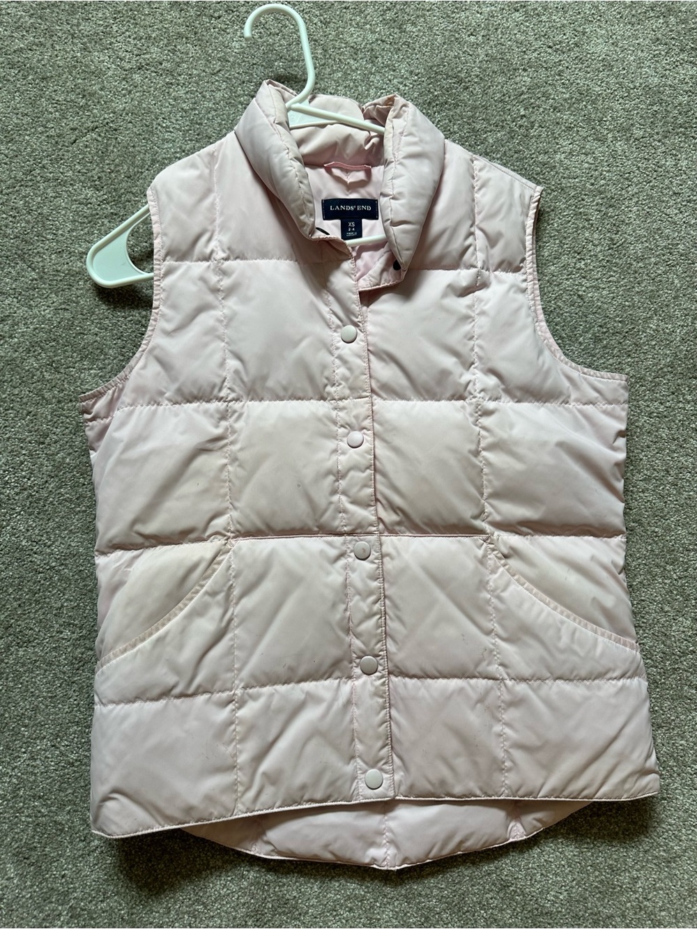 Lands End Puffer Vest